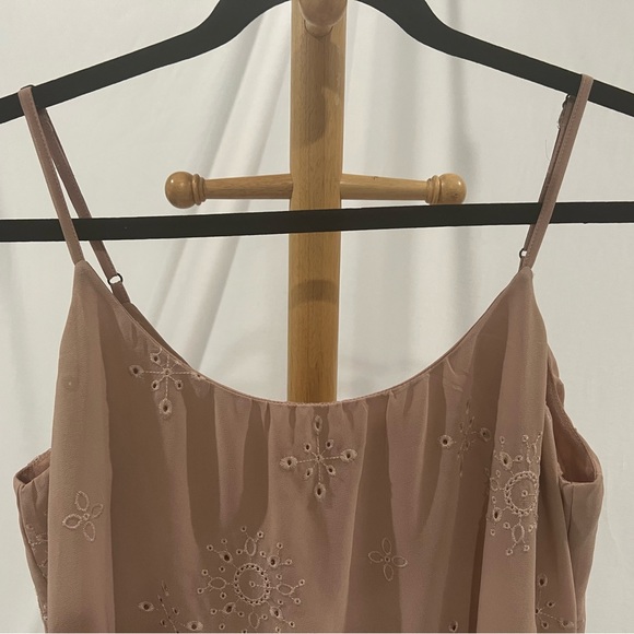 BABY DOLL DRESS TAN SIZE SMALL - Picture 7 of 8